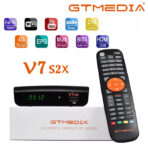 GTMEDIA V7 S2X Iptv receptor de TV por satélite