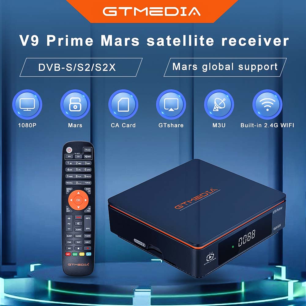 GTMEDIA V9 Prime Gtmedia H265 Ricevitore satellitare