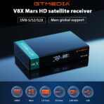 GTMEDIA V8X Mars Iptv Para Gtmedia V8x, DVB-S/S2/S2X, ACM/multi-stream Gtmedia Decodificador