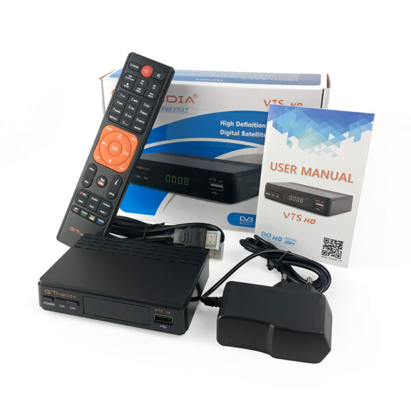 GTmedia V7S HD DVB-S2 Receptor de satélite Freesat V7 HD Receptor