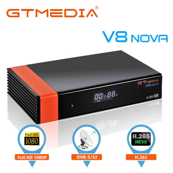 GTMEDIA V8 Nova DVB-S/S2 Astra 19.2E TV satelital