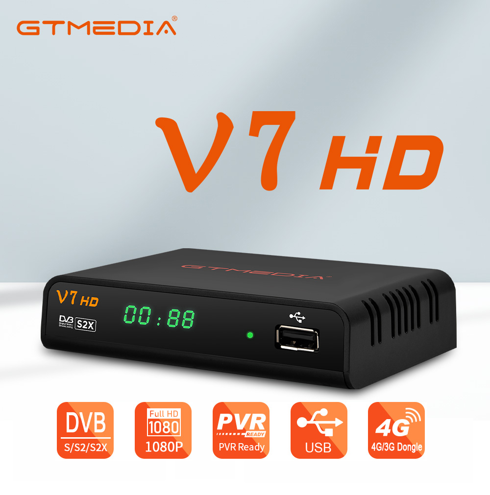 GTMEDIA V8 Nova DVB-S/S2 Astra 19.2E TV satelital - GTMedia