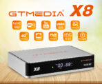 GTMEDIA X8 DVB-S/S2/S2X TV Set-top Box 1080P Ricevitore satellitare