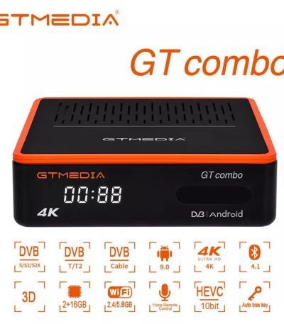 GTMEDIA GT Combo 4K receptor de televisión